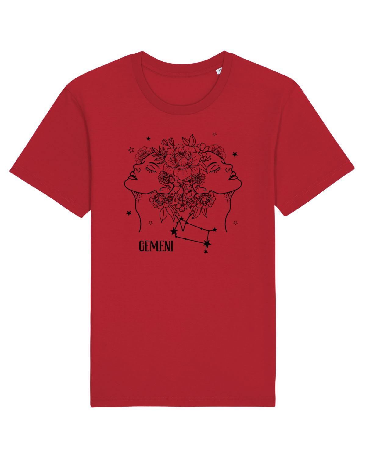 Tricou mânecă scurtă Unisex Rocker Red