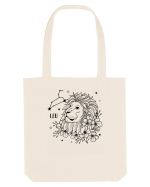 Zodiac Floral - Zodia Leu Sacoșă textilă