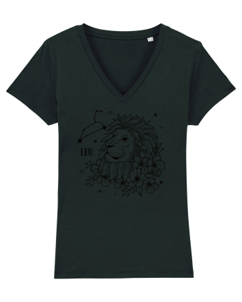 Zodiac Floral - Zodia Leu Black