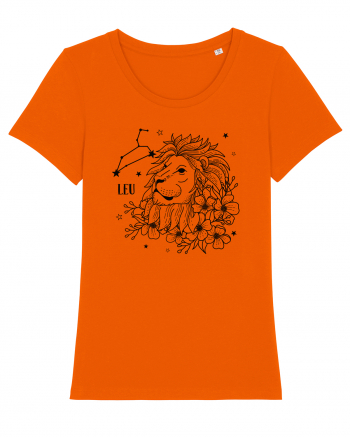 Zodiac Floral - Zodia Leu Bright Orange