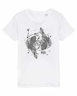 Zodiac Floral - Zodia Pești Tricou mânecă scurtă  Copii Mini Creator