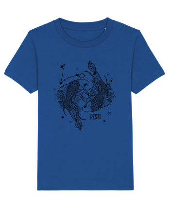 Zodiac Floral - Zodia Pești Majorelle Blue