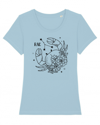 Zodiac Floral - Zodia Rac Sky Blue