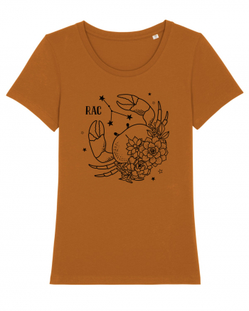 Zodiac Floral - Zodia Rac Roasted Orange