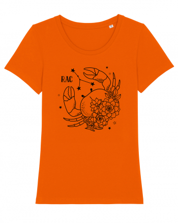 Zodiac Floral - Zodia Rac Bright Orange