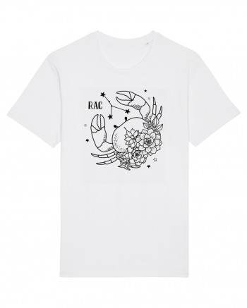 Zodiac Floral - Zodia Rac White