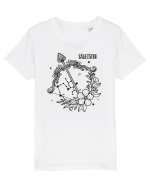 Zodiac Floral - Zodia Săgetător Tricou mânecă scurtă  Copii Mini Creator