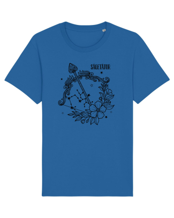 Zodiac Floral - Zodia Săgetător Royal Blue