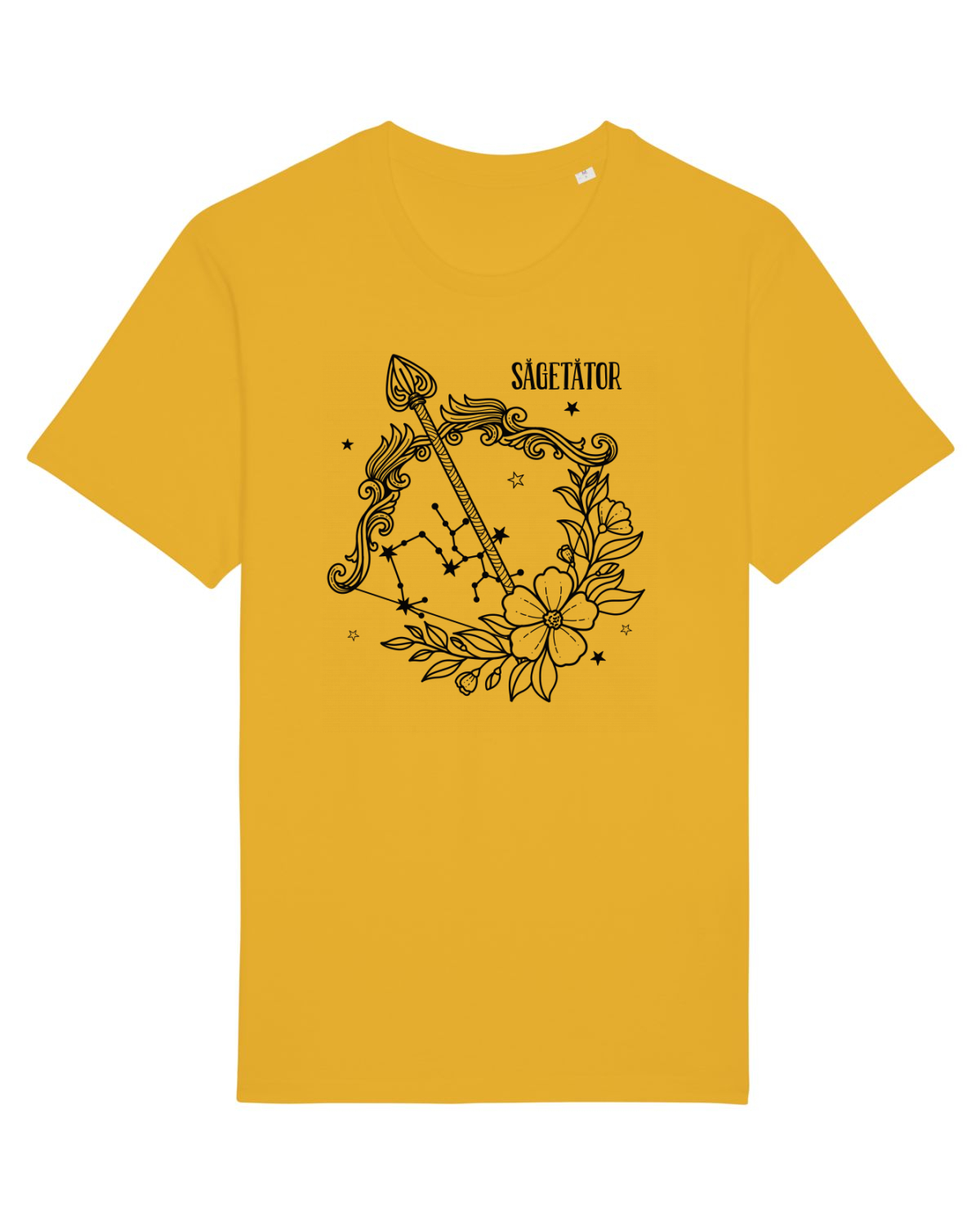Tricou mânecă scurtă Unisex Rocker Spectra Yellow