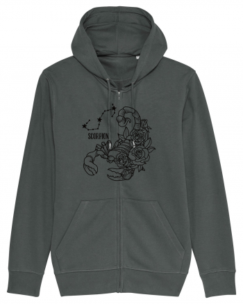 Zodiac Floral - Zodia Scorpion Anthracite