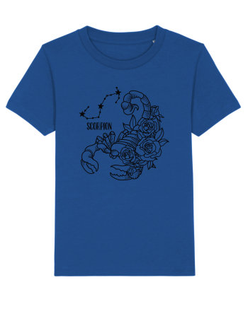 Zodiac Floral - Zodia Scorpion Majorelle Blue