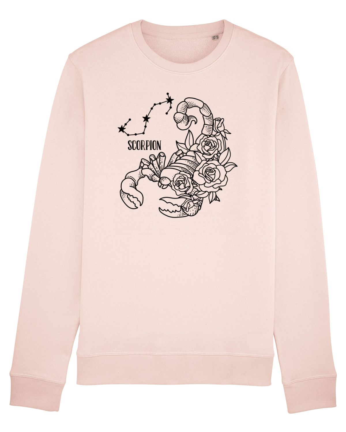 Bluză mânecă lungă Unisex Rise Candy Pink
