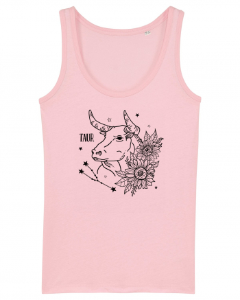 Zodiac Floral - Zodia Taur Cotton Pink