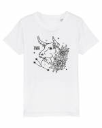 Zodiac Floral - Zodia Taur Tricou mânecă scurtă  Copii Mini Creator