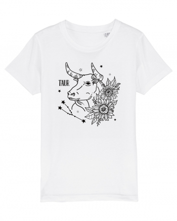 Zodiac Floral - Zodia Taur White