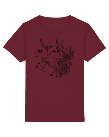 Zodiac Floral - Zodia Taur Burgundy