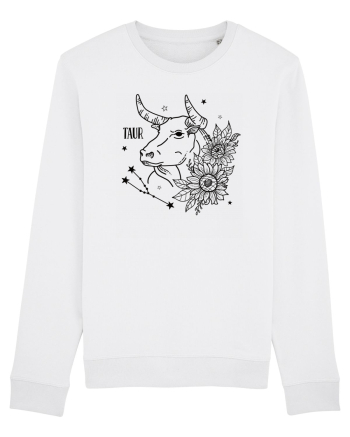 Zodiac Floral - Zodia Taur White
