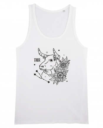 Zodiac Floral - Zodia Taur White