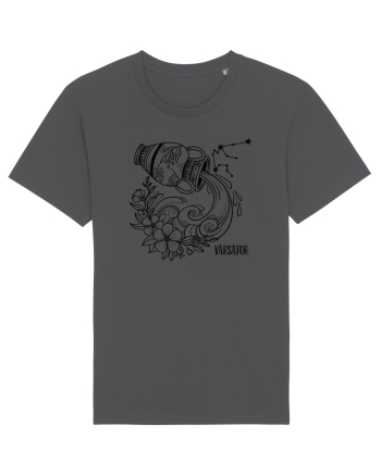 Zodiac Floral - Zodia Vărsător Anthracite
