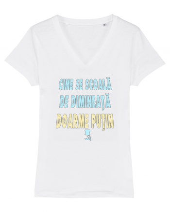CINE SE SCOALA DE DIMINEATA...DOARME PUTIN :D White