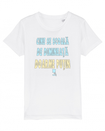CINE SE SCOALA DE DIMINEATA...DOARME PUTIN :D White
