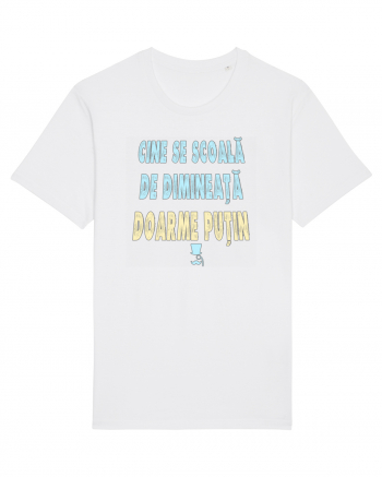 CINE SE SCOALA DE DIMINEATA...DOARME PUTIN :D White