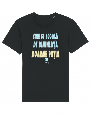 CINE SE SCOALA DE DIMINEATA...DOARME PUTIN :D Black