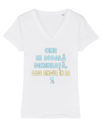 CINE SE SCOALA DE DIMINEATA...CADE SINGUR IN EA :D White