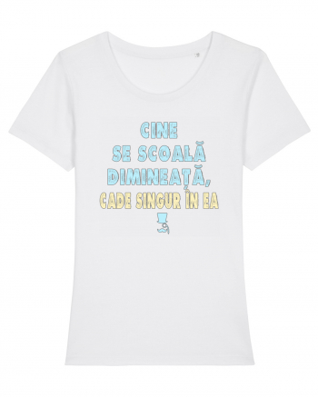 CINE SE SCOALA DE DIMINEATA...CADE SINGUR IN EA :D White