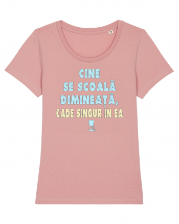 CINE SE SCOALA DE DIMINEATA...CADE SINGUR IN EA :D Canyon Pink