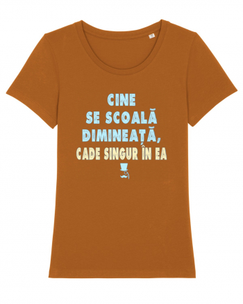CINE SE SCOALA DE DIMINEATA...CADE SINGUR IN EA :D Roasted Orange