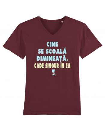 CINE SE SCOALA DE DIMINEATA...CADE SINGUR IN EA :D Burgundy