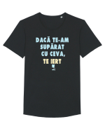 DACA TE_AM SUPARAT CU CEVA ... TE IERT :D Tricou mânecă scurtă guler larg Bărbat Skater