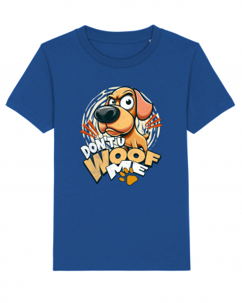 Caine suparat. Sa nu cumva sa ma...WOOF Majorelle Blue