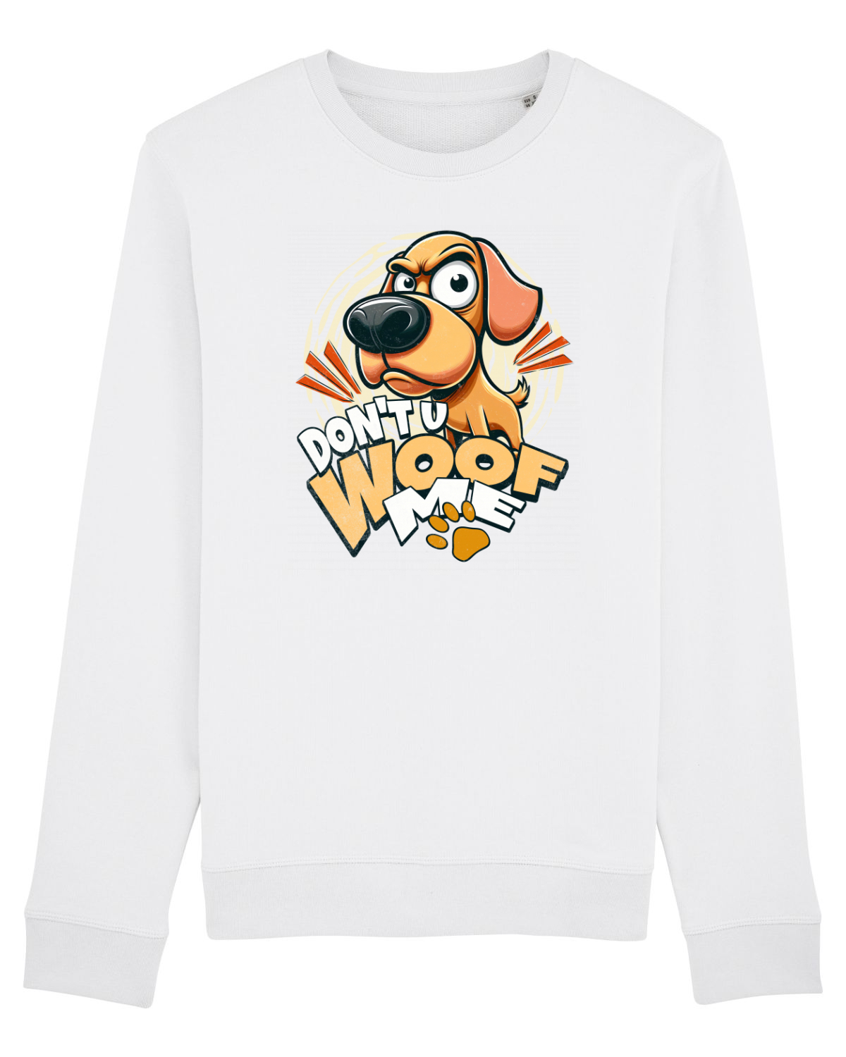 Bluză mânecă lungă Unisex Rise White