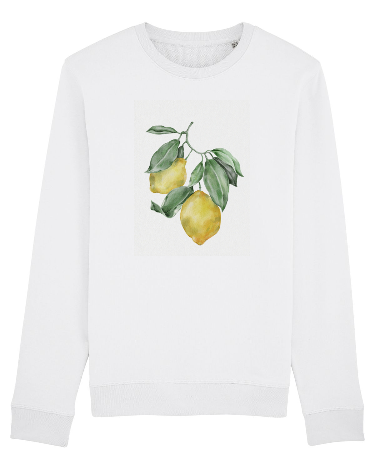 Bluză mânecă lungă Unisex Rise White