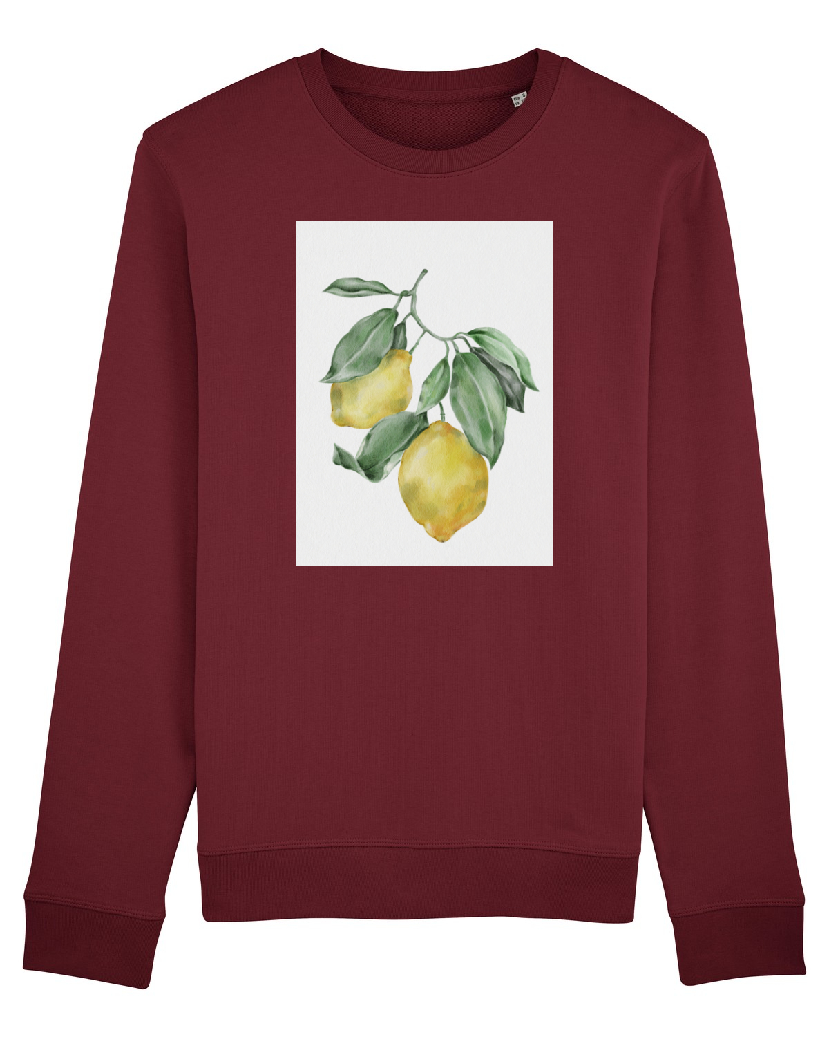 Bluză mânecă lungă Unisex Rise Burgundy