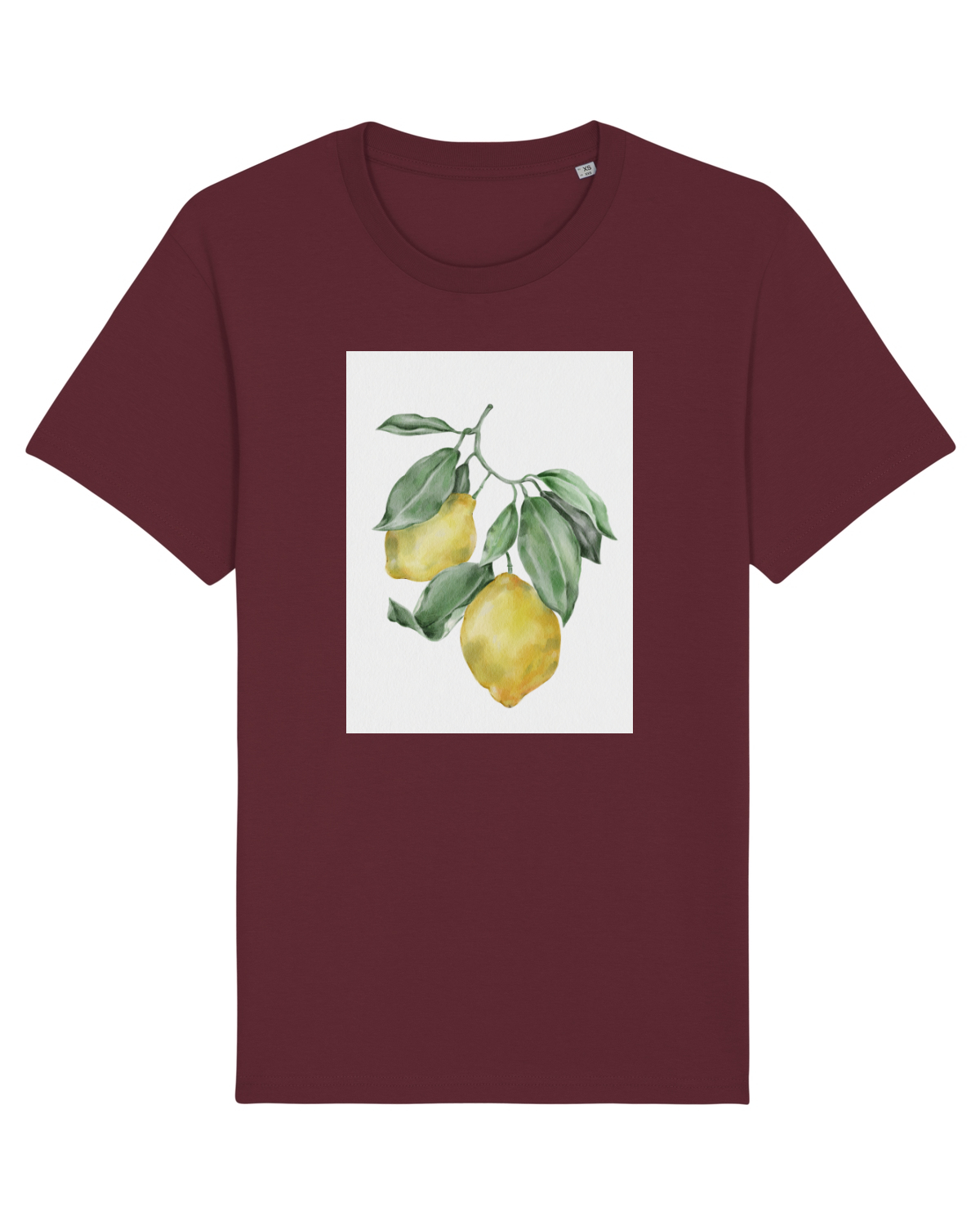 Tricou mânecă scurtă Unisex Rocker Burgundy