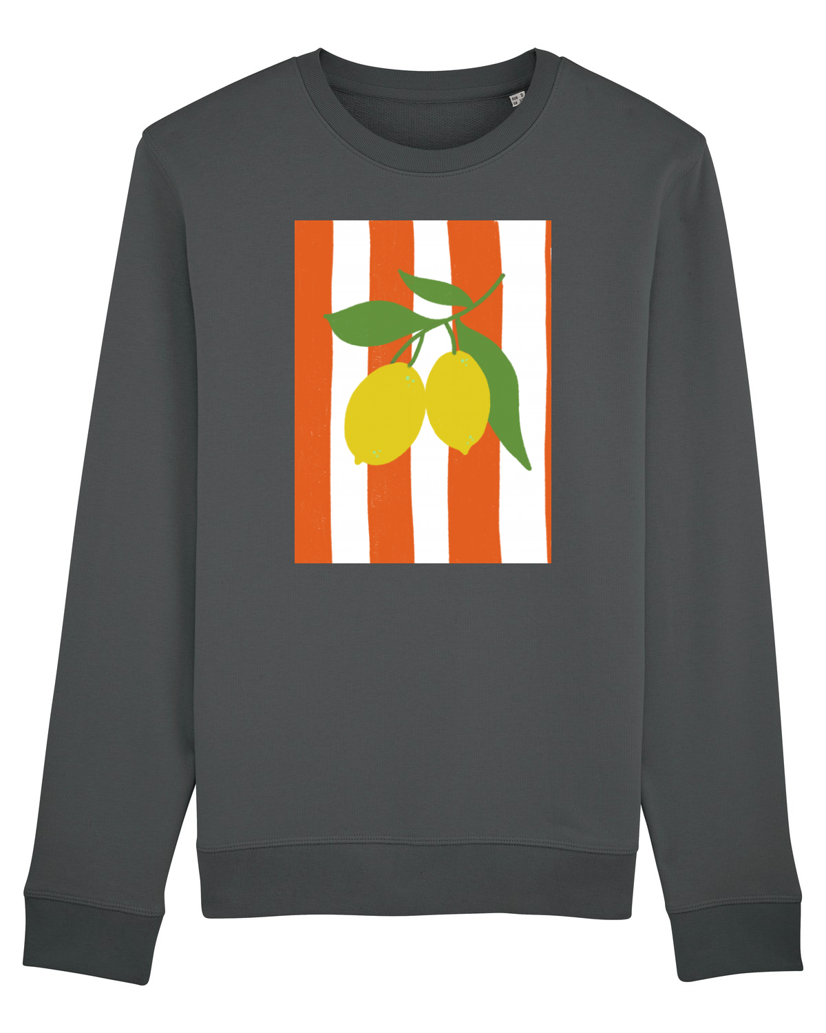 Bluză mânecă lungă Unisex Rise Anthracite