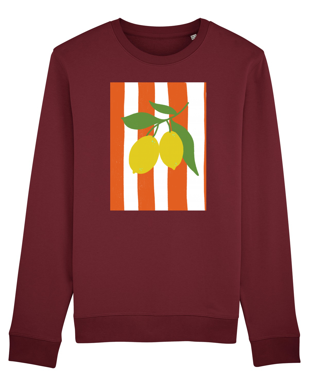 Bluză mânecă lungă Unisex Rise Burgundy