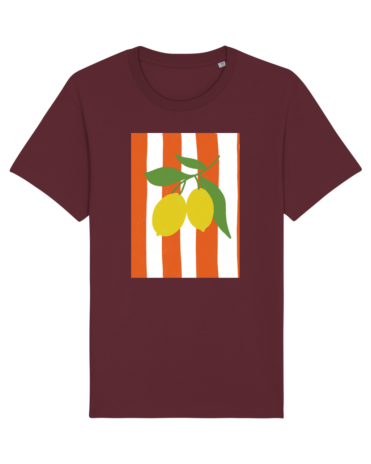 Tricou mânecă scurtă Unisex Rocker Burgundy