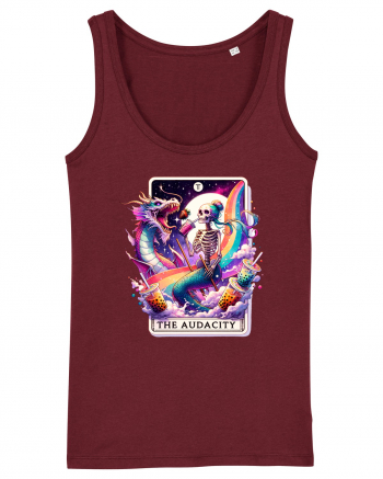 Audacity Tarot Mermaid Dragon Burgundy