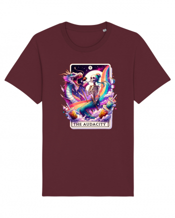 Audacity Tarot Mermaid Dragon Burgundy