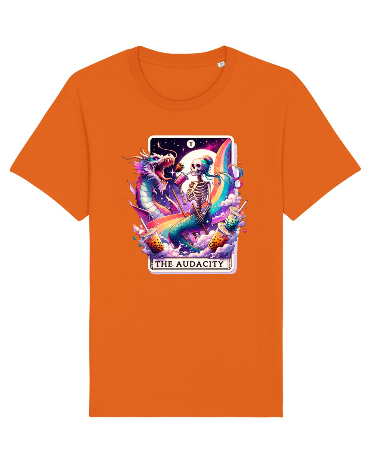 Tricou mânecă scurtă Unisex Rocker Bright Orange