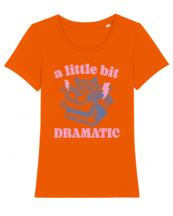 A Little Bit Dramatic Bright Orange
