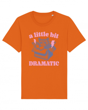 A Little Bit Dramatic Bright Orange