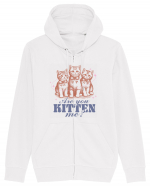 Are You Kitten Me? Hanorac cu fermoar Unisex Connector