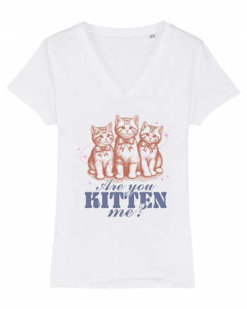 Are You Kitten Me? White