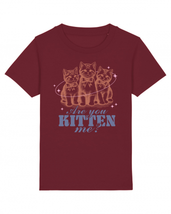 Are You Kitten Me? Burgundy
