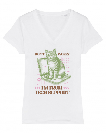 Don't Worry I'm Tech Support White